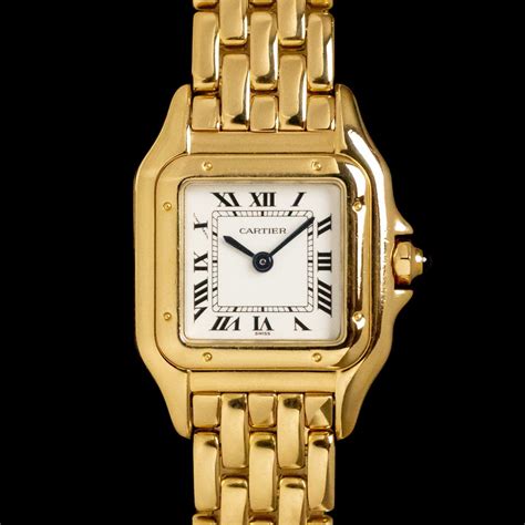 cartier panthere oro usato|used cartier panther watches for sale.